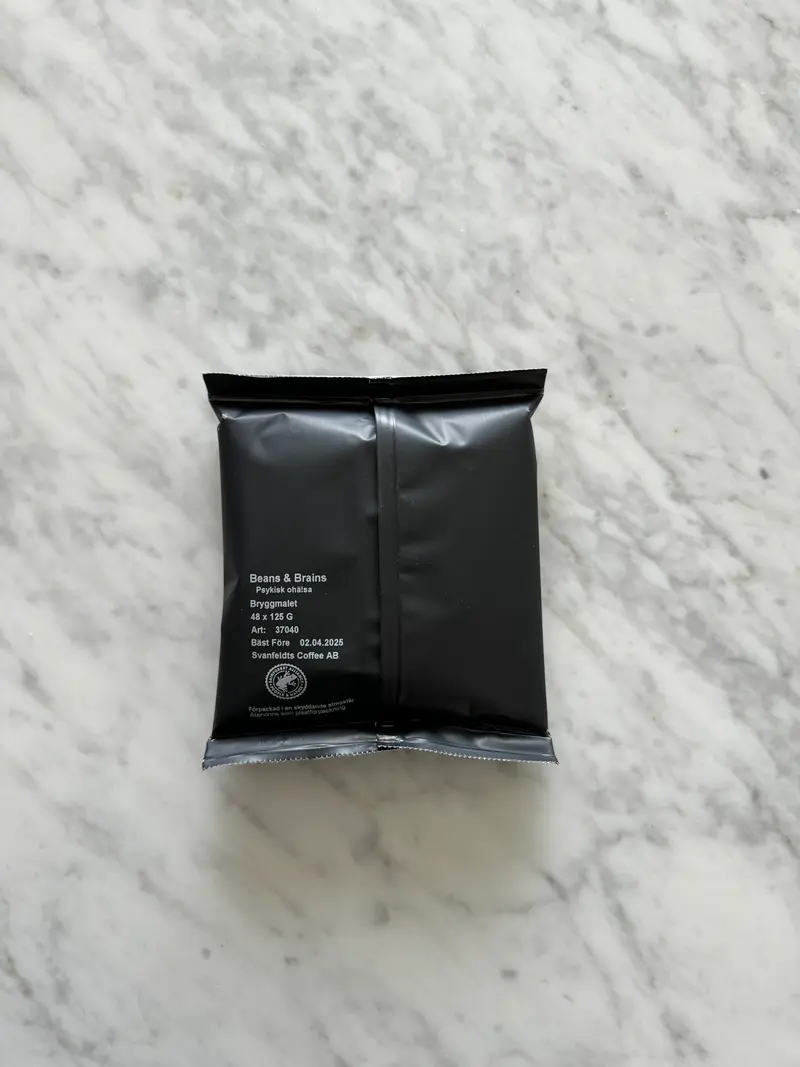 PSYKISK OHÄLSA kaffe mörkrost - malet 60x100g