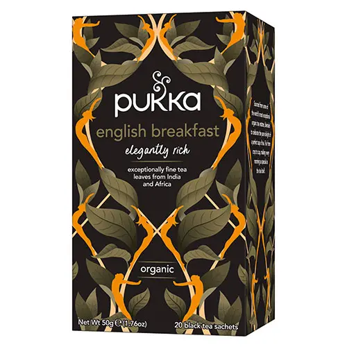 Pukka Elegant English Breakfast Te Ekologisk | 20 påsar