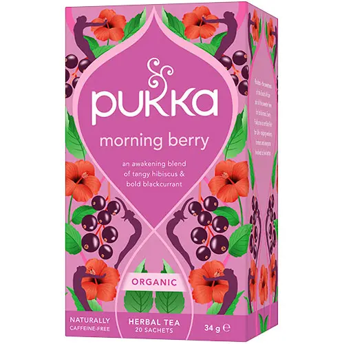 Pukka Morning Berry Te Ekologisk | 20 påsar