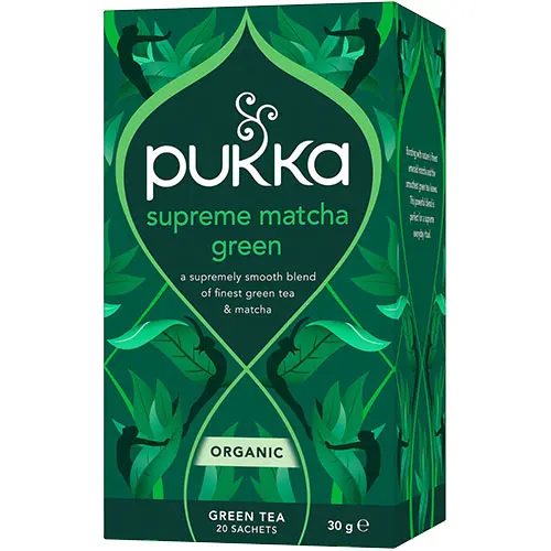 Pukka Supreme Matcha Grönt Te Ekologisk | 20 påsar