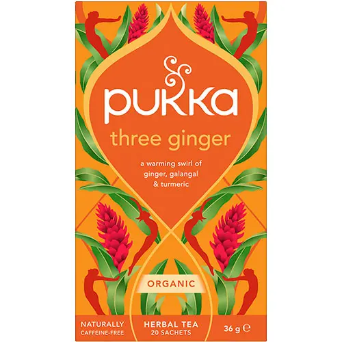 Pukka Three Ginger Te Ekologisk | 20 påsar