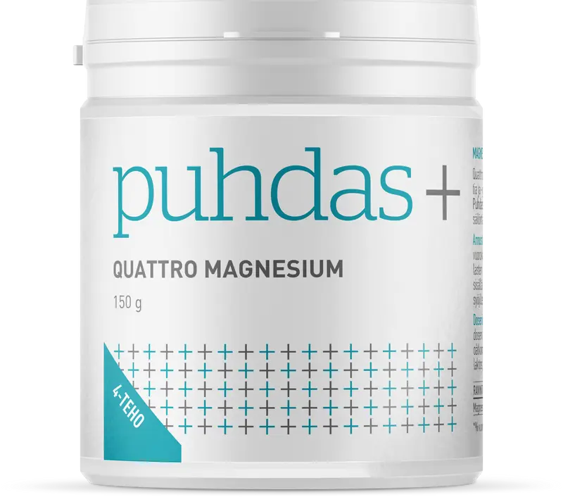 Quattro Magnesium-pulver, 150 g