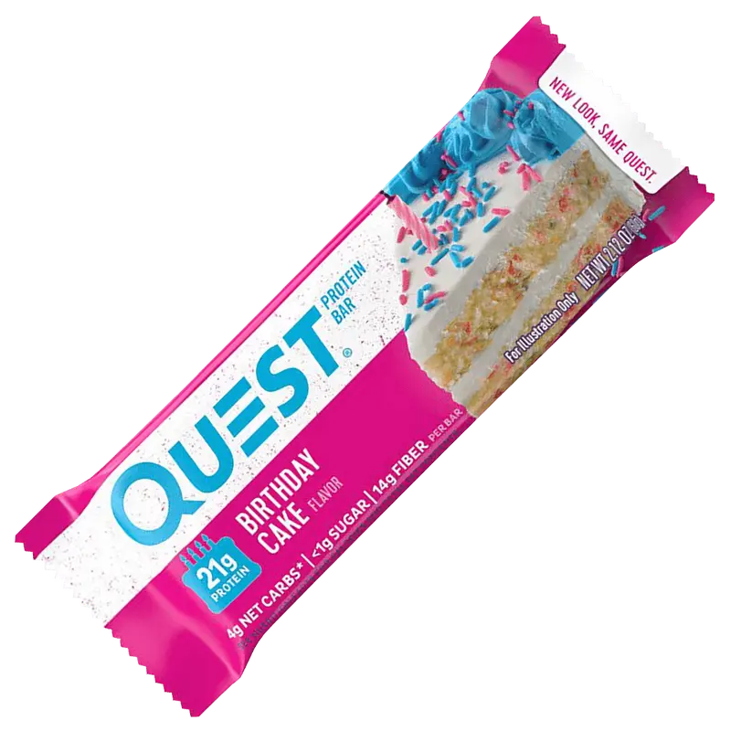 Quest Protein Bar Birthday Cake - 60g.