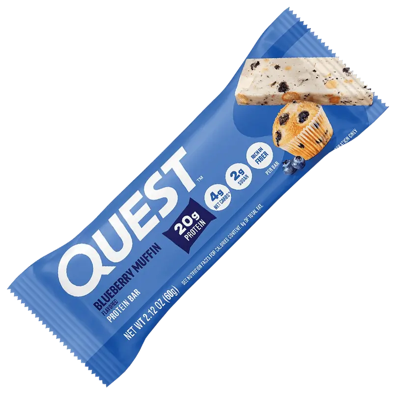 Quest Protein Bar Blueberry Muffin - 60g.