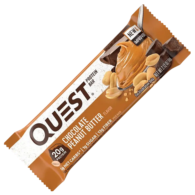 Quest Protein Bar Chocolate Peanut Butter - 60g.