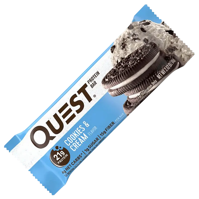 Quest Protein Bar Cookies & Cream - 60g.