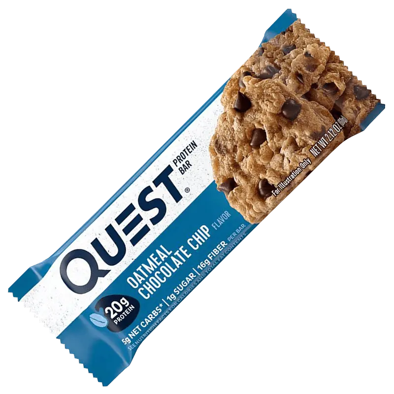 Quest Protein Bar Oatmeal Choco Chip - 60g.