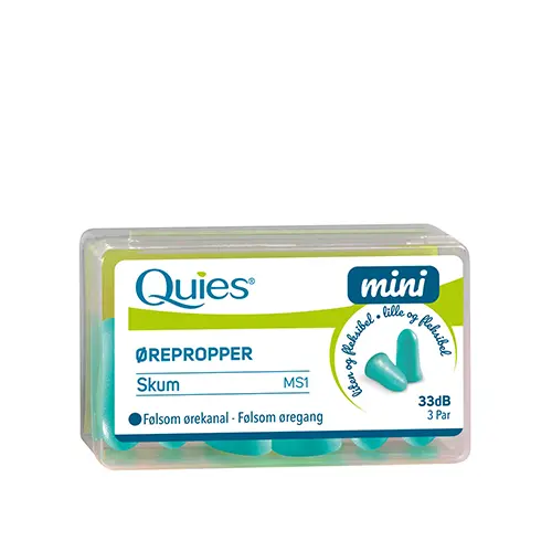 Quies Öronproppar Mini Skum 3 Par