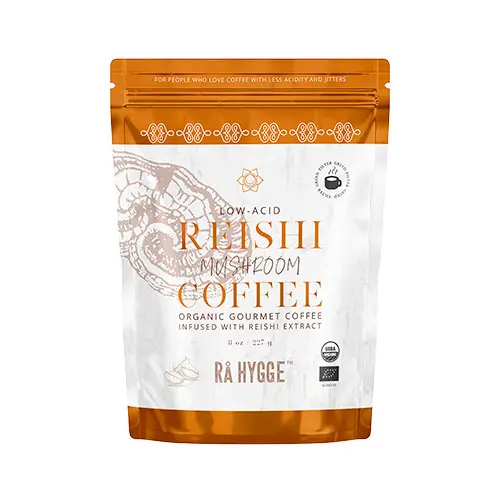 Rå Hygge Reishi Svampkaffe Ekologisk | Mald till Filter