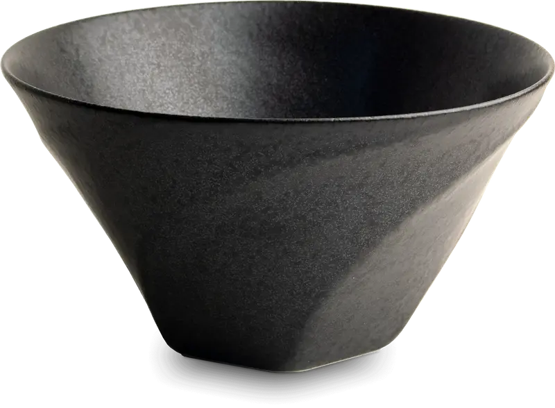 Ramenskål Ohgigatadon Svart Ø19,5 cm | H10.5 cm