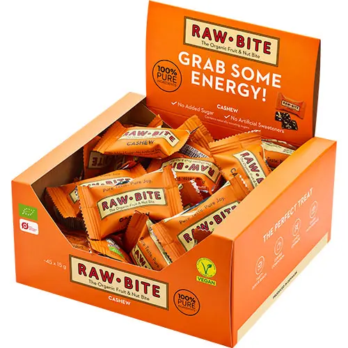 RawBite Officebox Cashew Bars | 675 g