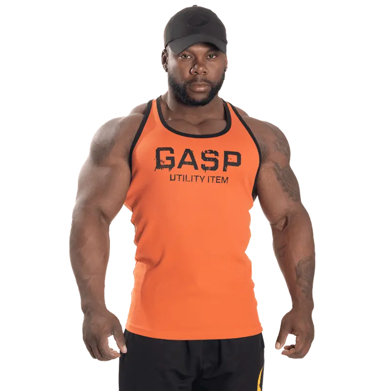 Ribbed T-back - Flame