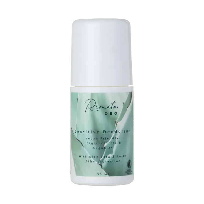 RimitaDeo Sensitive, aluminiumfri ekodeodorant, 50 ml