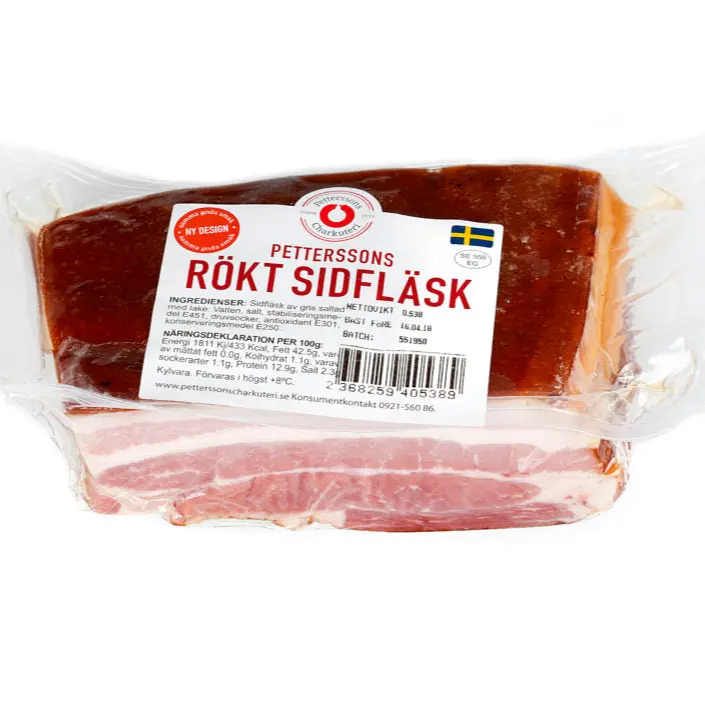 Rökt Sidfläsk ca 500g