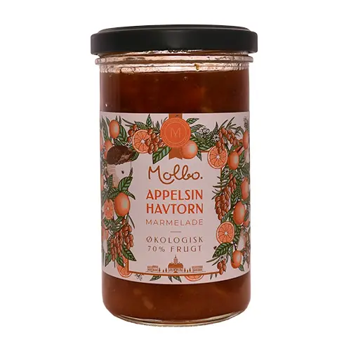 Rømer Apelsin & Havtorn Marmelad Molbo Ekologisk | 290 g