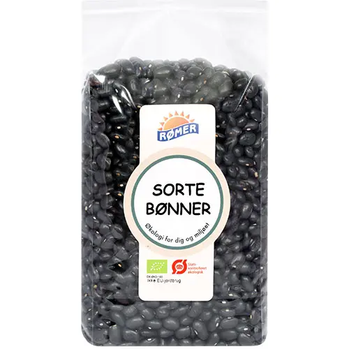 Rømer Bönor Svarta Ekologisk | 500 g
