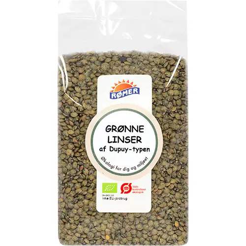 Rømer Gröna Linser Av Dupuy-Typen Økologisk | 500 g