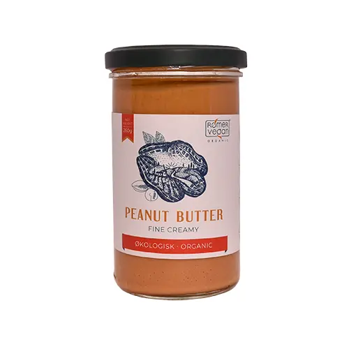 Rømer Jordnötssmör Vegansk Krämig Ekologisk | 260 g
