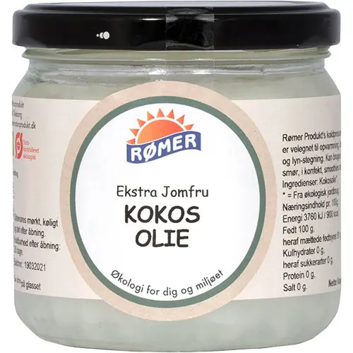 Rømer Kokosolja Extra Jungfru Hallpressad Ekologisk | 300 ml