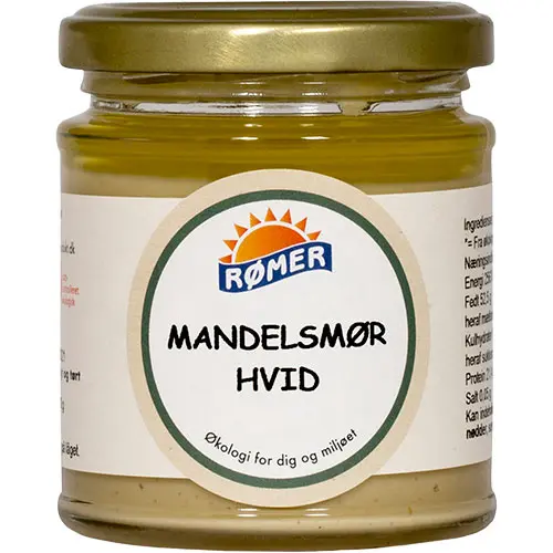 Rømer Mandelsmör Vit Glutenfri Ekologisk | 170 g