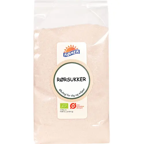Rømer Rörsocker Ljus Fin Ekologisk | 1 kg