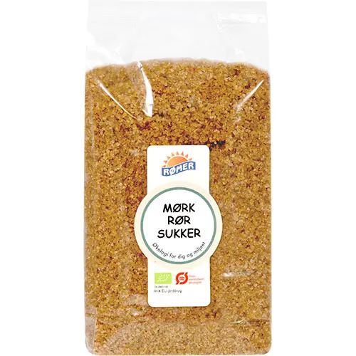 Rømer Rörsocker Mörk Ekologisk | 1 kg