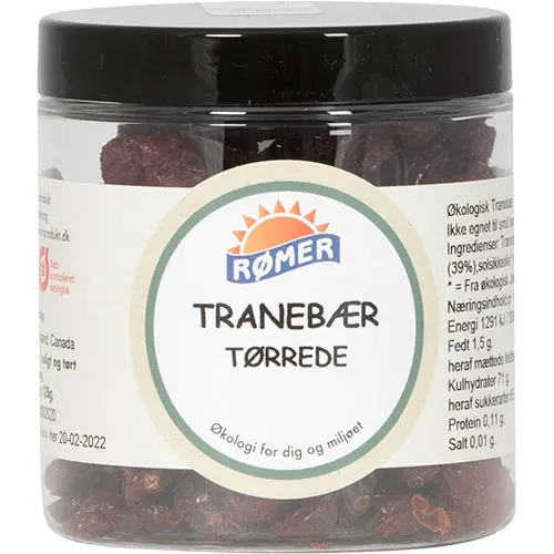 Rømer Tranbär Torkade EKO | 125 g