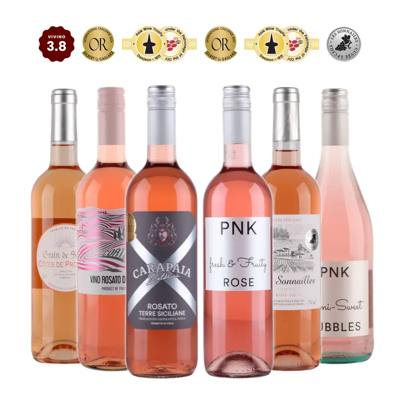 Rosé signatur vinlådan - inkl. 1 Provence vin ☀️🍷