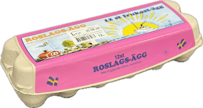 Roslagsägg 12 st