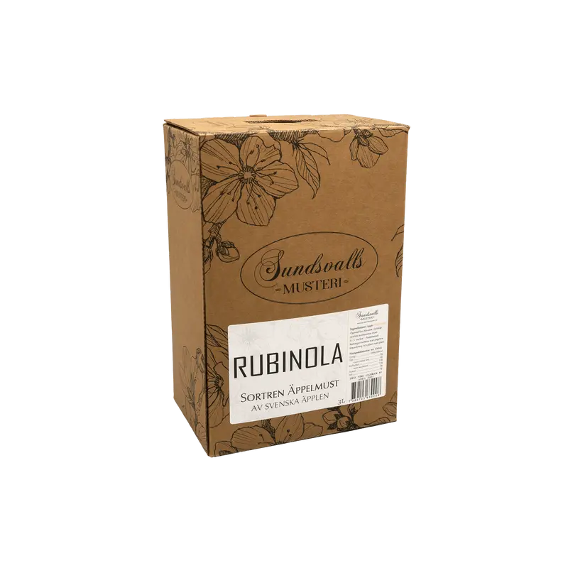 Rubinola – sortren äppelmust av svenska äpplen