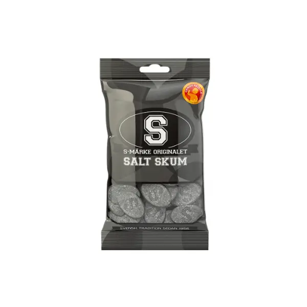 S-Märke Salt Skum 14 X 70 G – Salt Godis