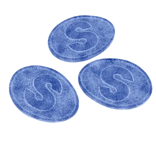 S-Märke Sour Blue Raspberry 500g Candy People Storpack Lösvikt