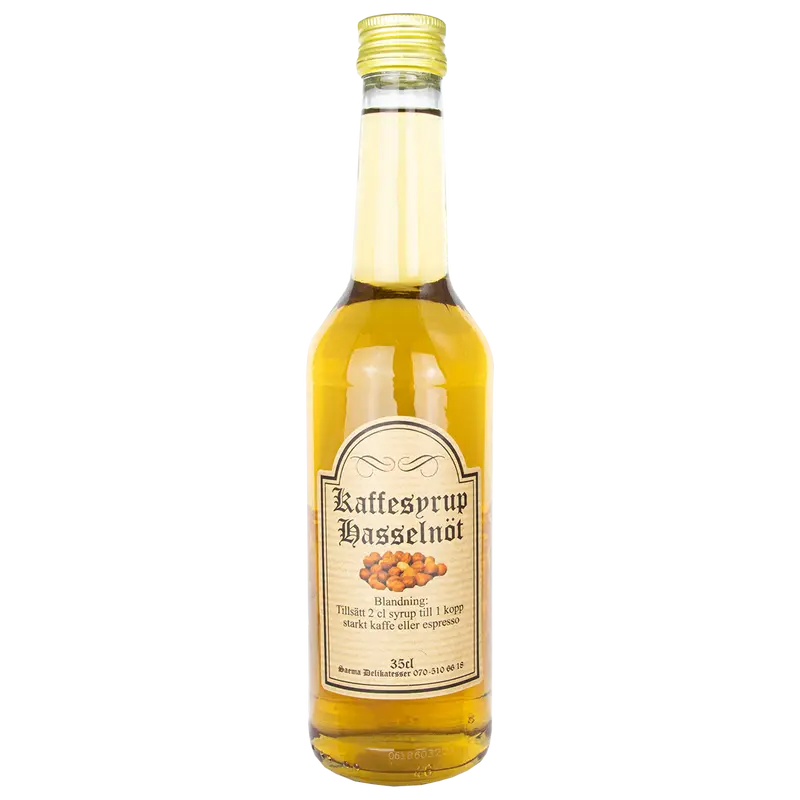 SAEMA – KAFFESYRUP HASSELNÖT