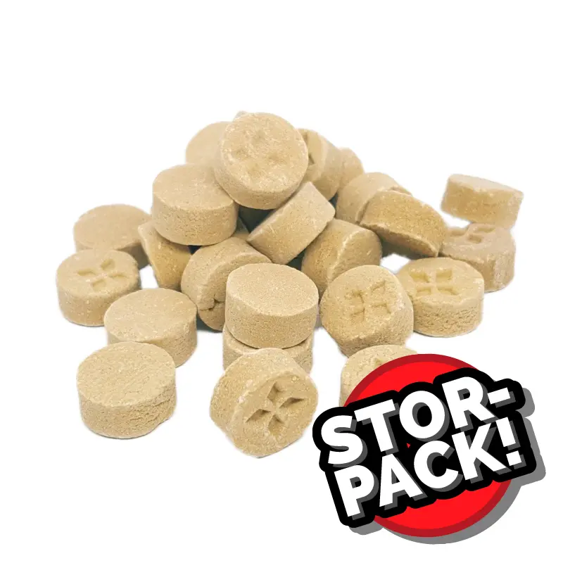 Salmiakpuckar 1,5 kg storpack