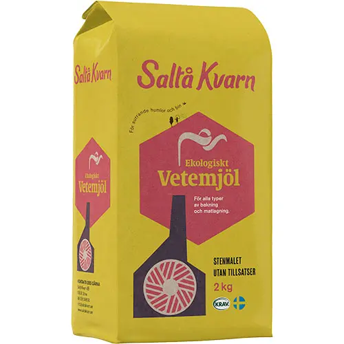 Saltå kvarn Vetemjöl Ekologisk Saltå Kvarn | 2 kg