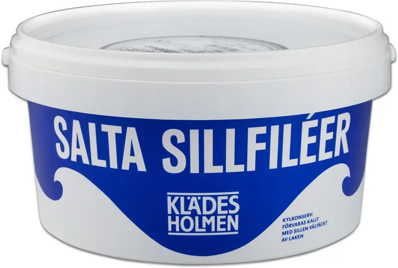 Saltsillfiléer i hink, 1kg