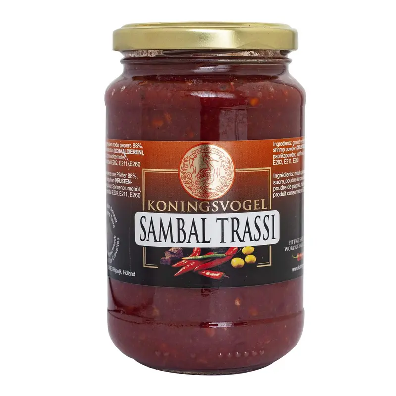 Sambal Trassi 375g, Koningsvogel