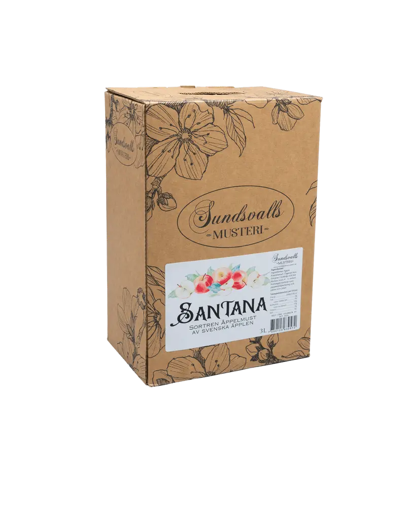 Santana – sortren äppelmust av svenska äpplen