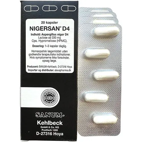 Sanum Nigersan kapslar D4 | 20 kapslar