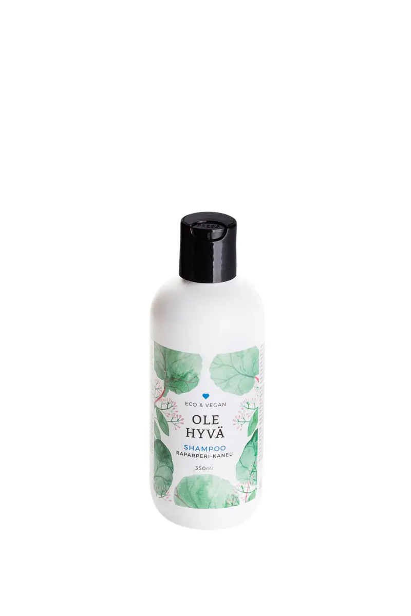 Schampo, rabarber-kanel, 350 ml