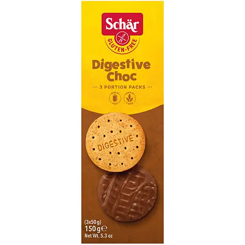 Schär Digestivekex Med Choklad | 150 g