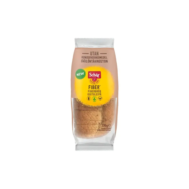 Schär Fiberbröd Glutenfri 330g