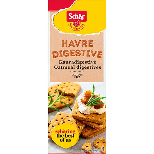 Schär Kex Digestive Havre Glutenfri | 150 g