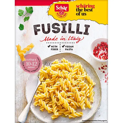 Schär Pastaskruvar Fusili Glutenfri 500 G | 500 g