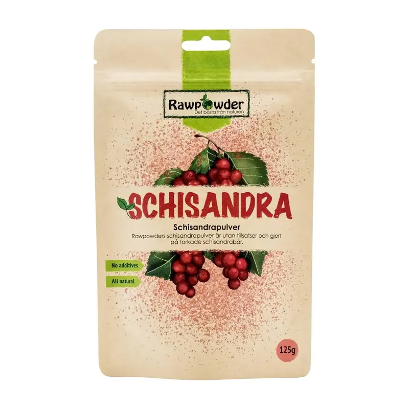 Schisandra, 125g pulver