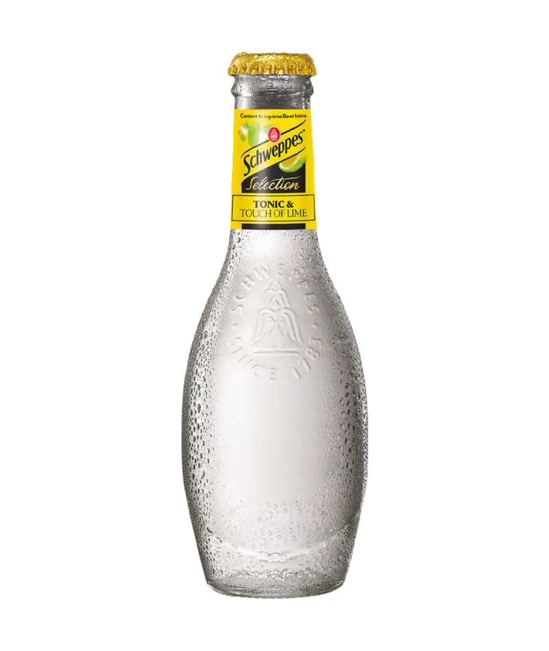 Schweppes Tonic/Lime 20cl glas 24-pack