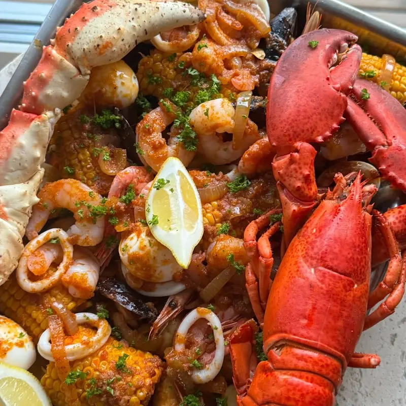 Seafood Boil-lådan