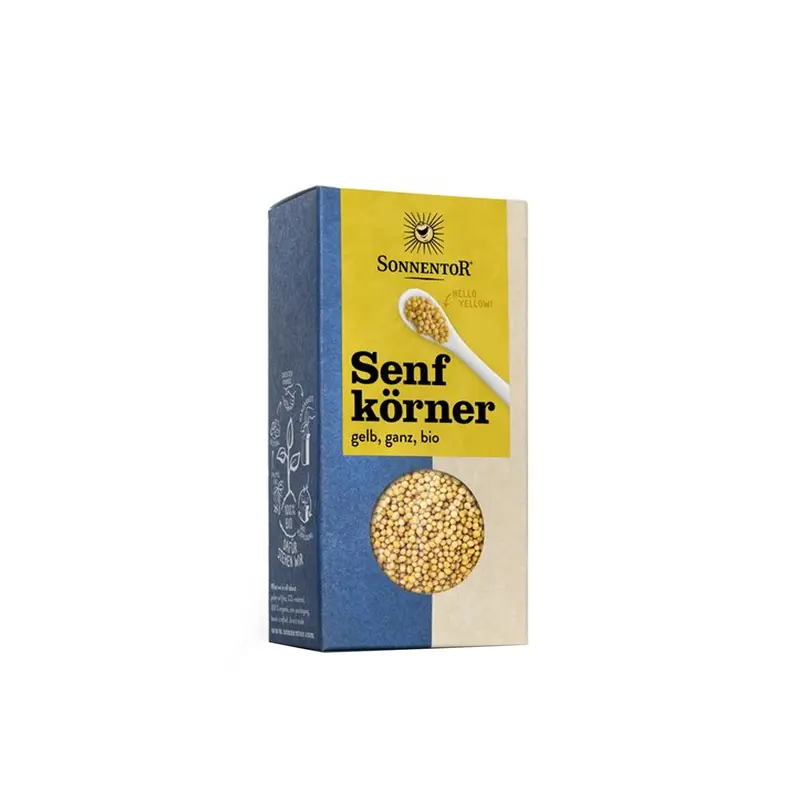 Senapsfrön Gula, 120 g Eko