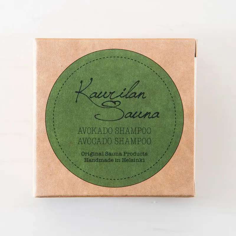 Shampoo bar, avokado (kartongförpackning), 90 g
