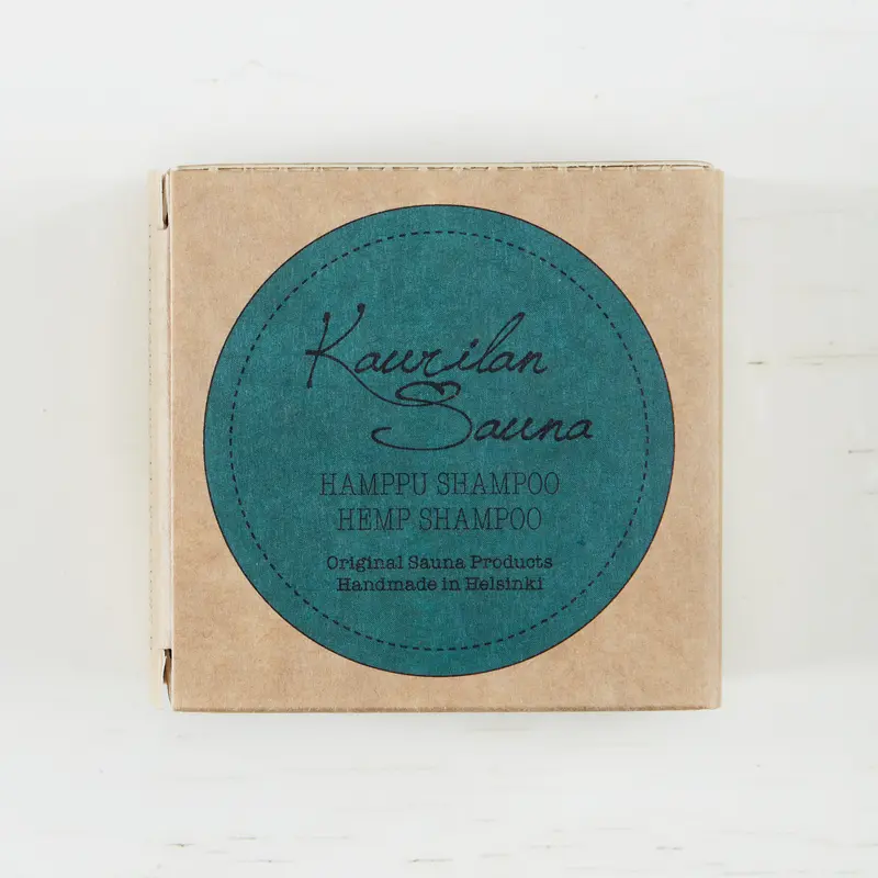 Shampoo bar, hampa (kartongförpackning), 90 g